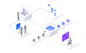 illustration of automation process