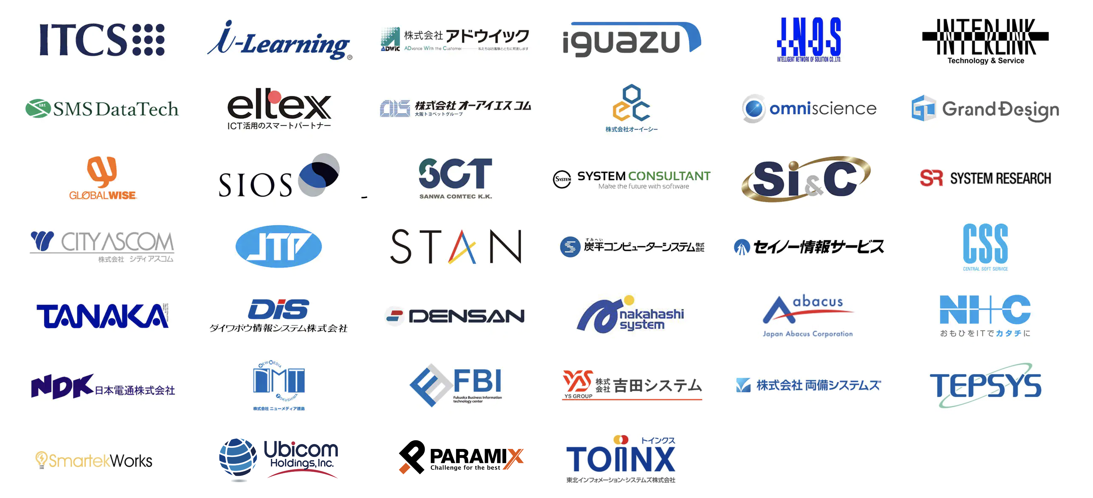 図3. 参加企業一覧（※2021年5月19日現在、ロゴ使用可能企業のみ抜粋）