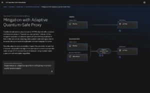 IBM Quantum Safe Remediatorのプロキシベースのミティゲーションの画面