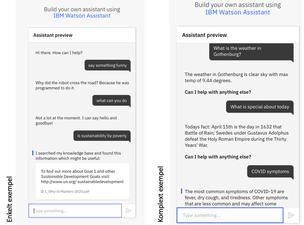 Build your own assistant using Watson assistant