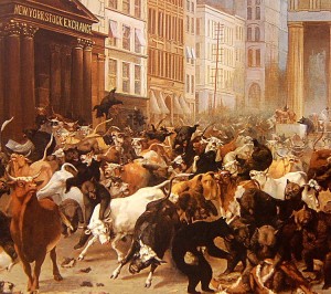 The Bulls and Bears in the Market, by William Holbrook Beard